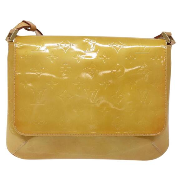 LOUIS VUITTON Monogram Vernis Thompson Street Bag Beige M91301 - Picture 2 of 12